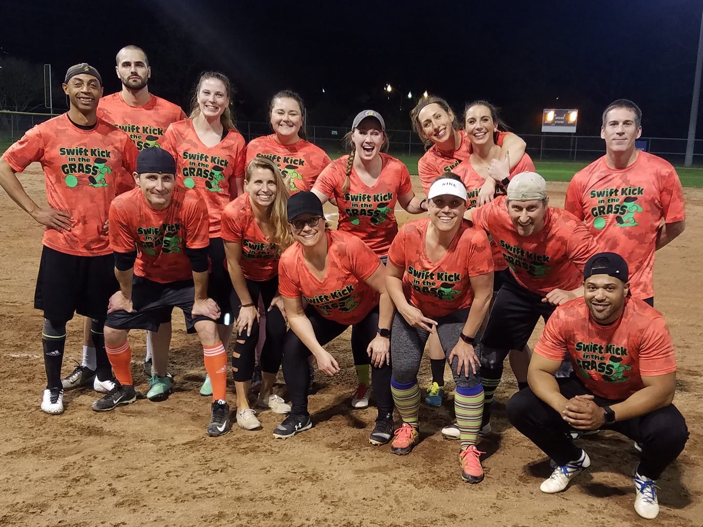 Haley and her kickball team